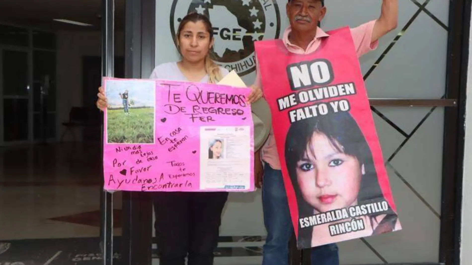 tengan... Perla Vázquez, mamá de Fernanda Anía Molina Vázquez y José Luis Castillo, papá de Esmeralde Castillo Manolo Aguirre el eraldo de chihuahua